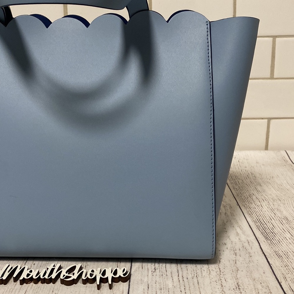 *kate spade Small Mina Magnolia Street Blue Crossbody Shoulder Handbag Purse - Picture 7 of 15